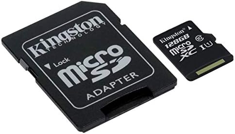 Професионални MicroSDXC 128GB Работи за Videocon V1539Card Обичај Потврдена од страна на SanFlash и Кингстон. (80MB/s)