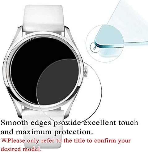 [3 Pack] Synvy Калено Стакло Екран Заштитник, Компатибилен со SINN 103.TI.UTC.IFR 41mm 20BAR 9H Филм Smartwatch Smart Watch