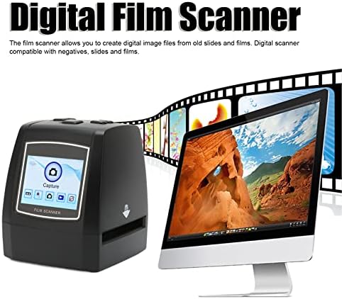 Мобилен Филм Скенер, Изградена во Сликата Interpolation Дигитален Филм Скенер за Црно Бела Негативи за Слајдови за Боја Негативи(#1)